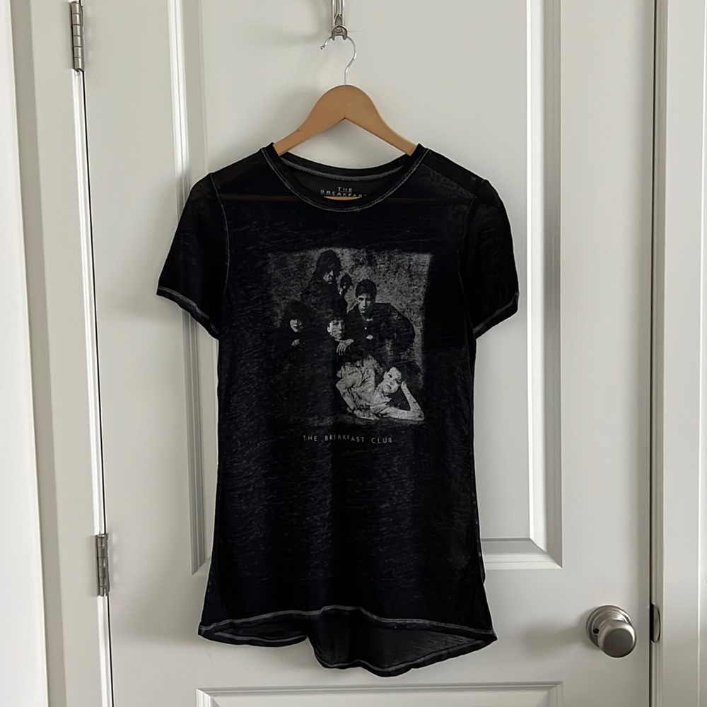 Breakfast Club Movie Graphic T-Shirt - Gray (M)